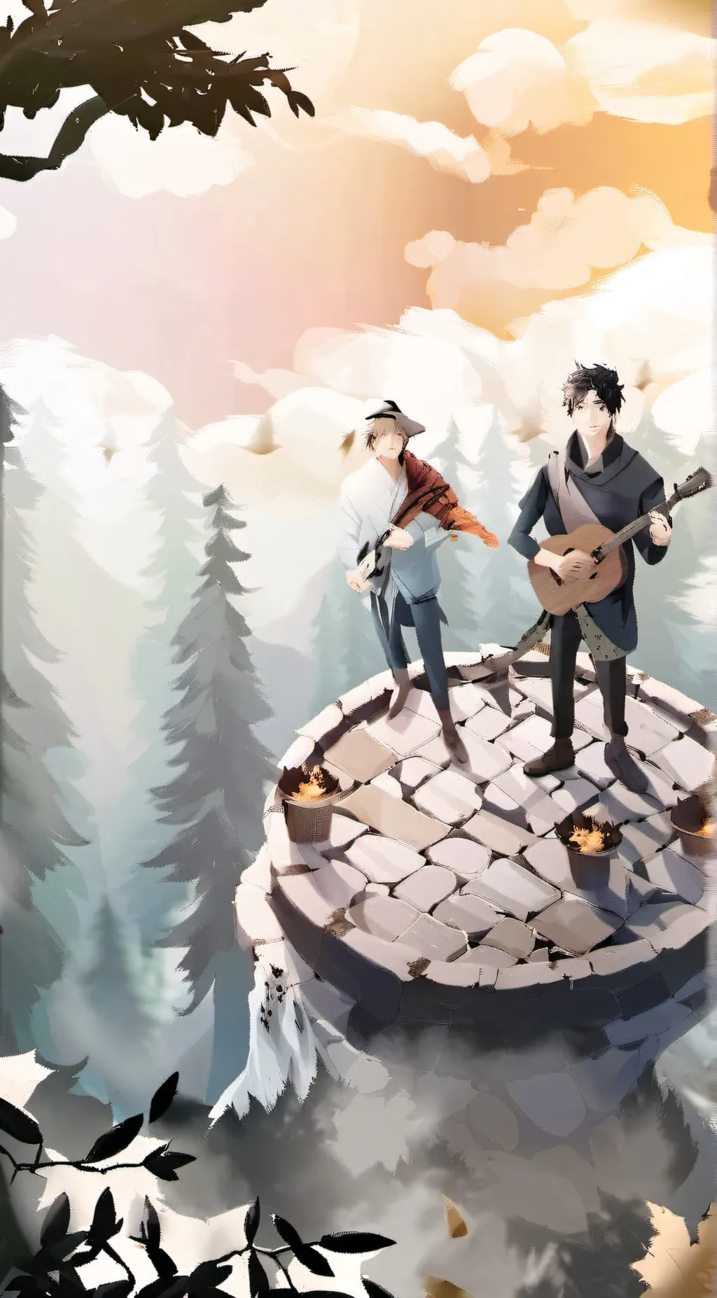 ai character: Chamber o Creation background