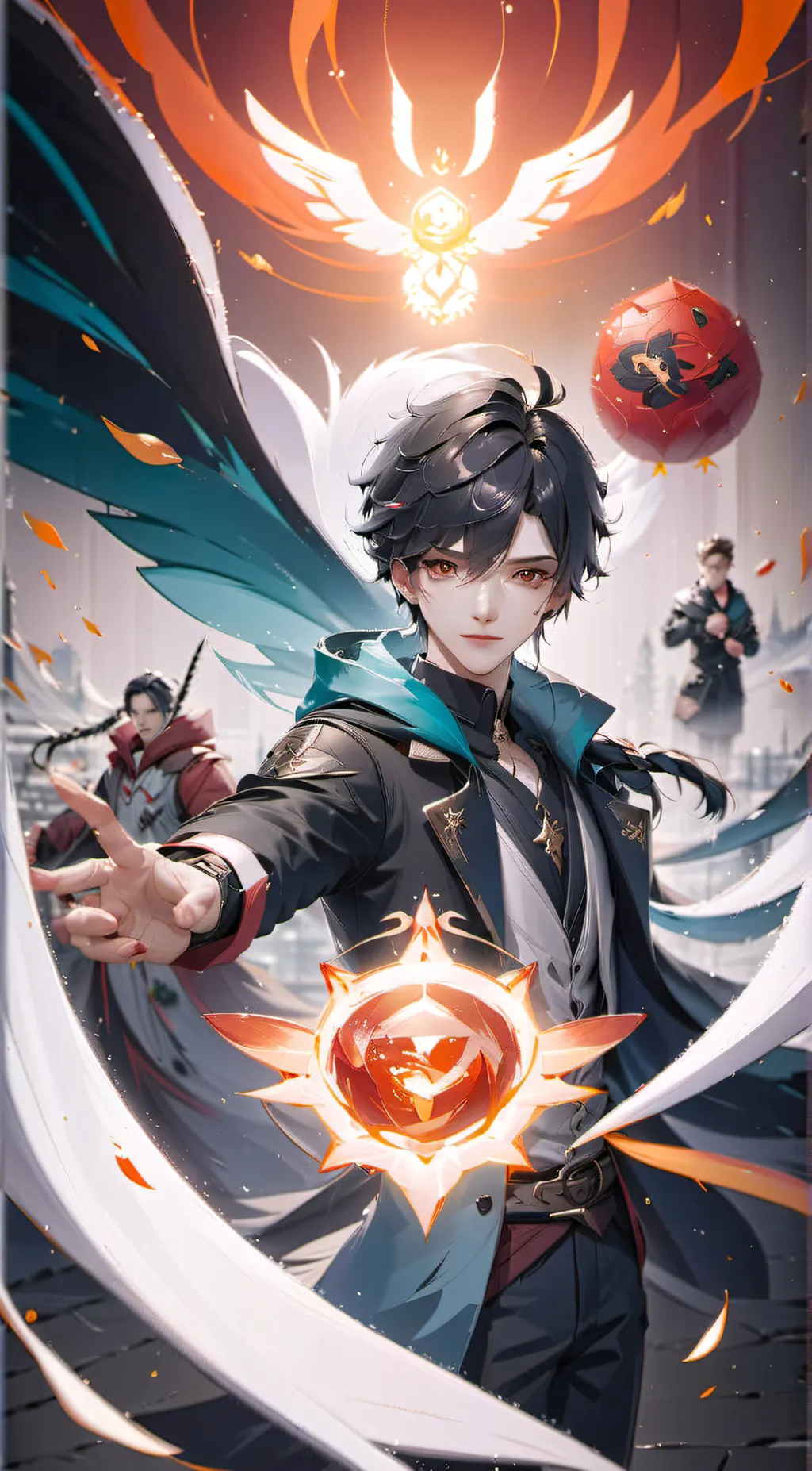 ai character: Valorant background