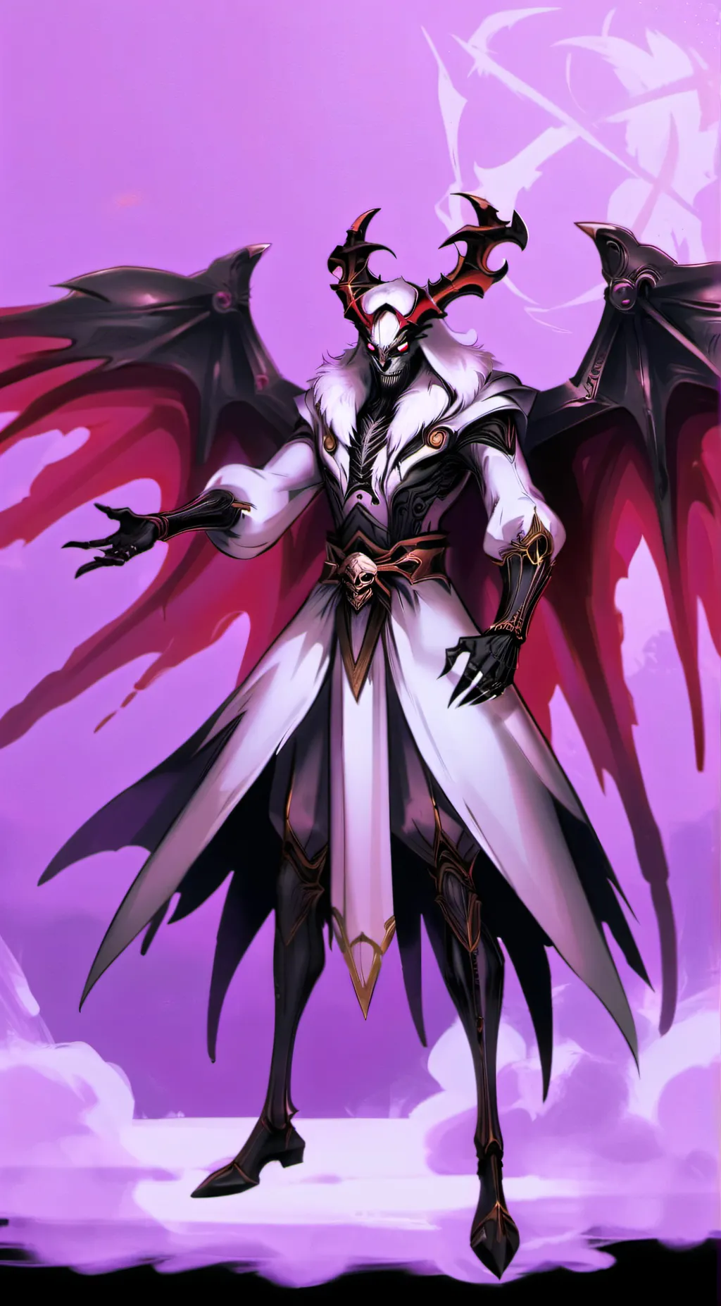 ai character: valentino  background