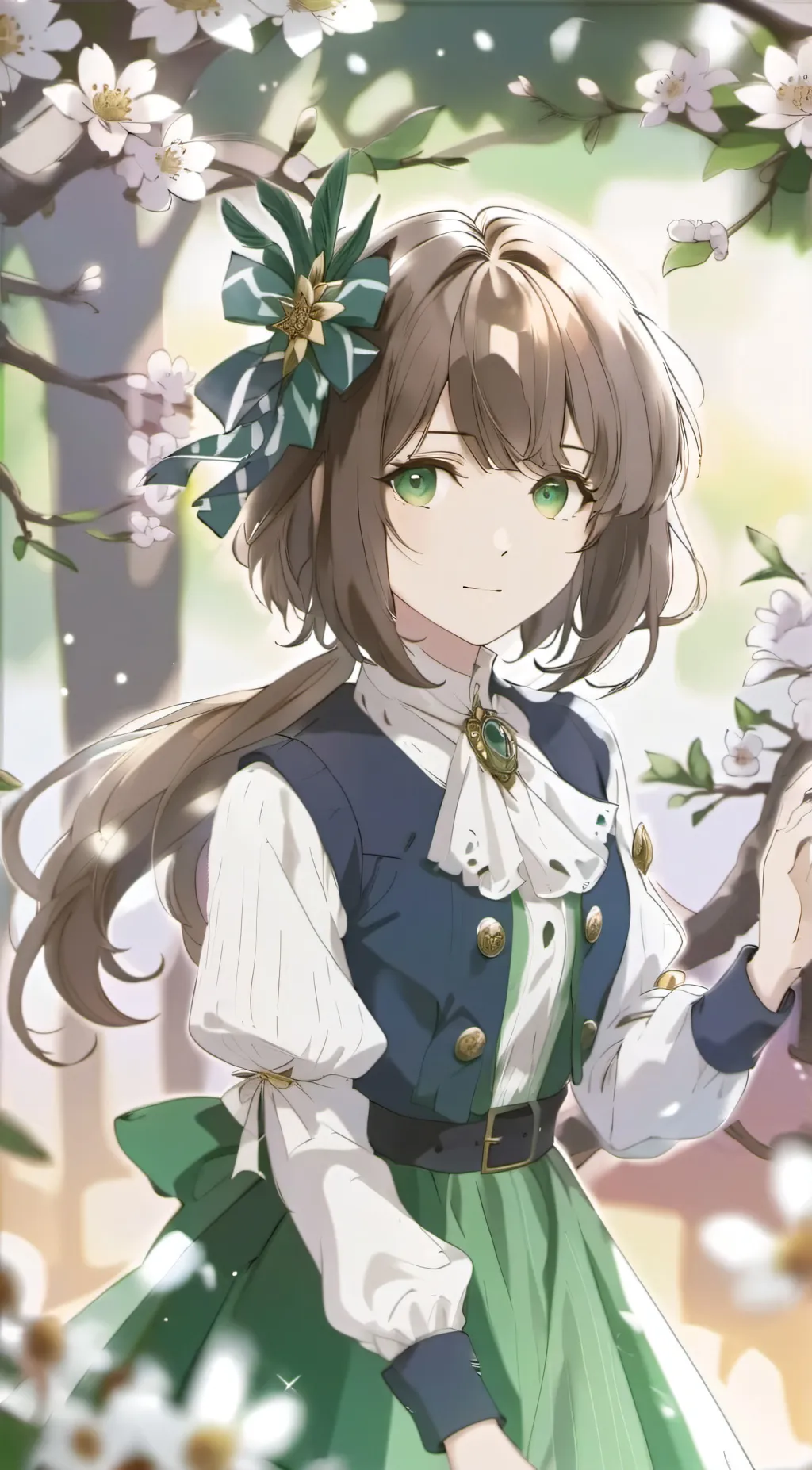 ai character: Mika background