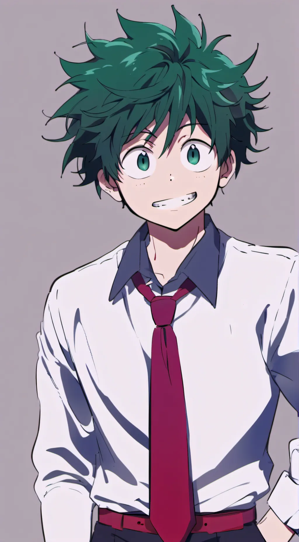 ai character: Deku background