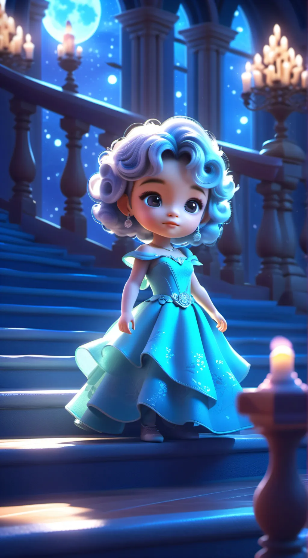 ai character: Leela background