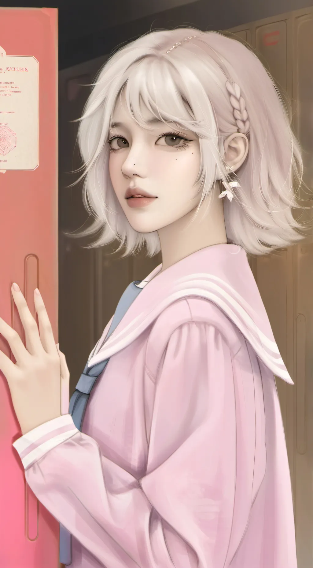 ai character: Marina  background