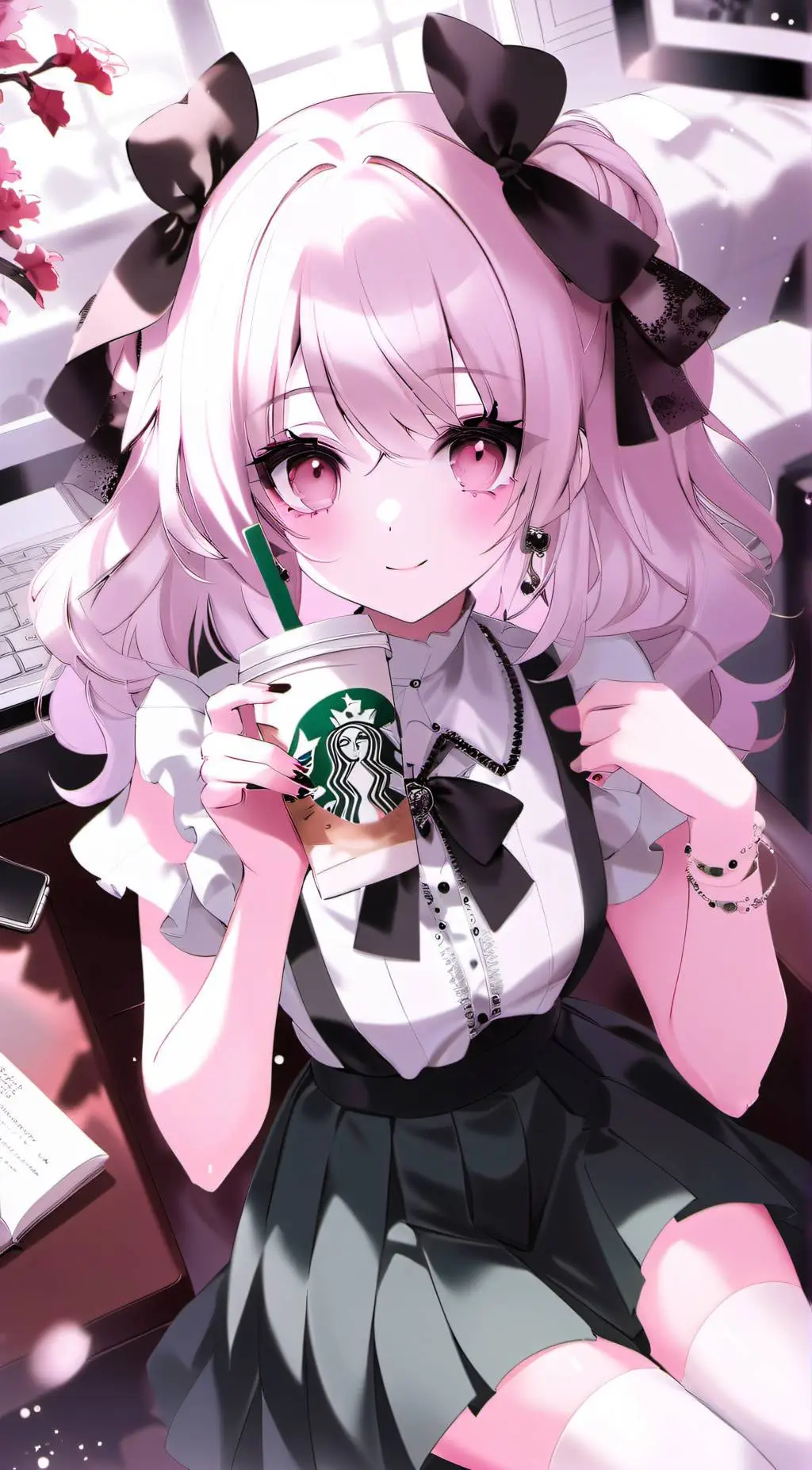 ai character: Crystal  background