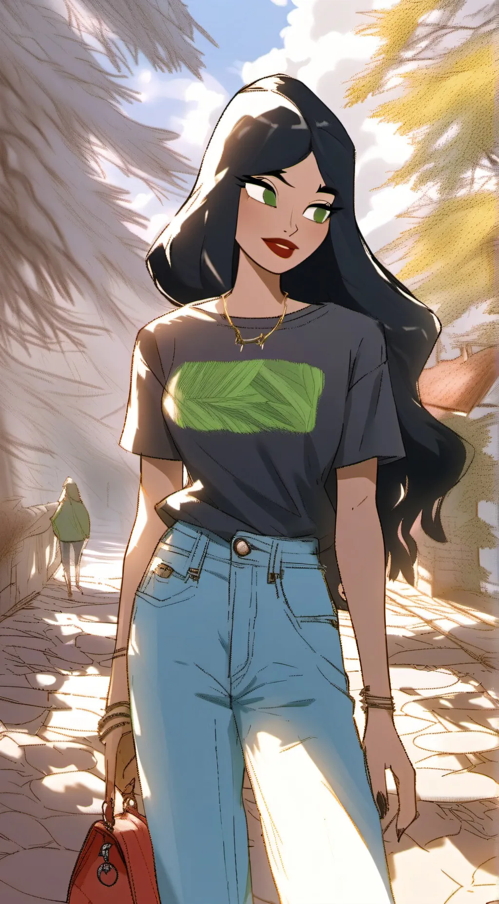 ai character: Klaudia background