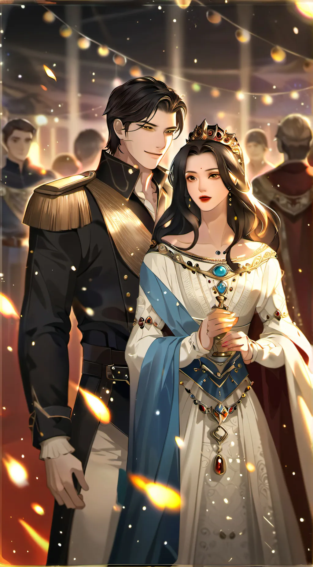ai character: Royal Parents background