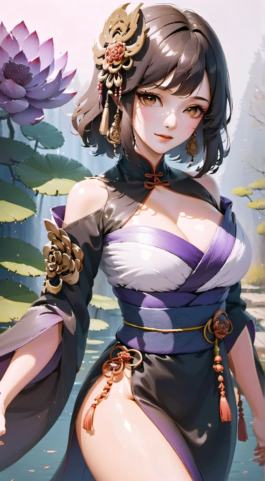 ai character: Allure background