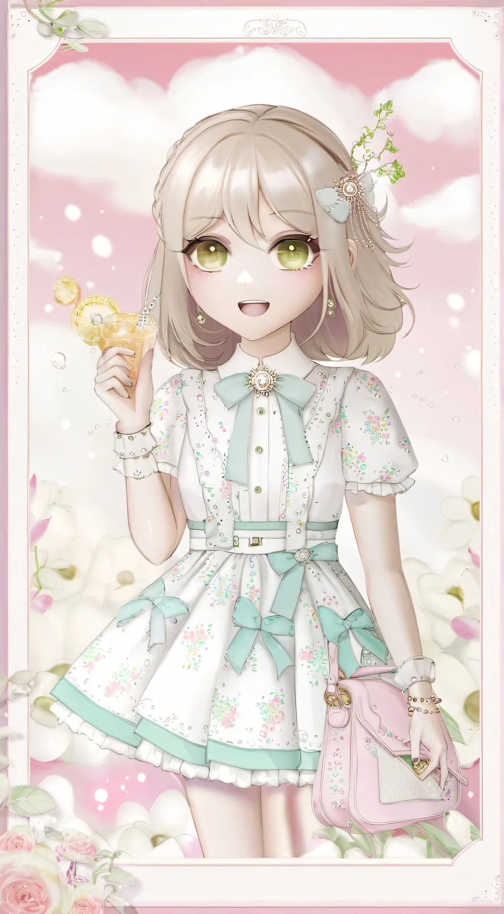 ai character: Lily  background