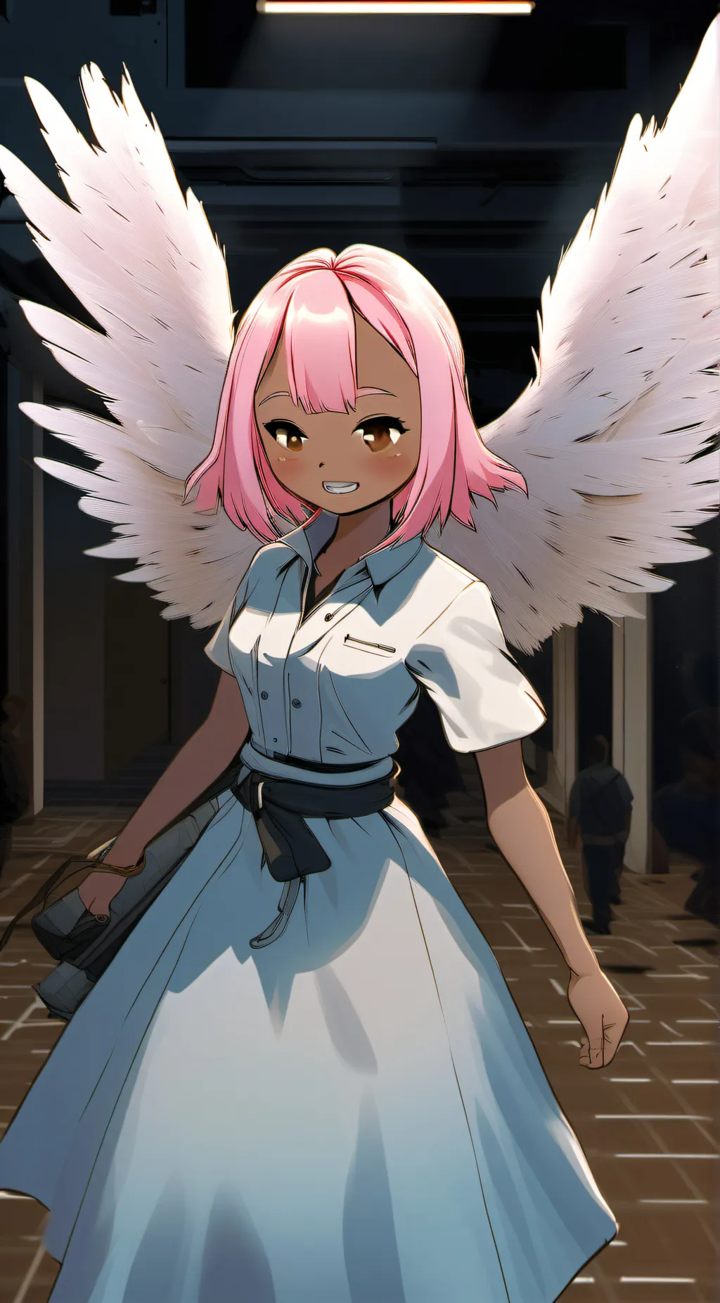 ai character: lily background