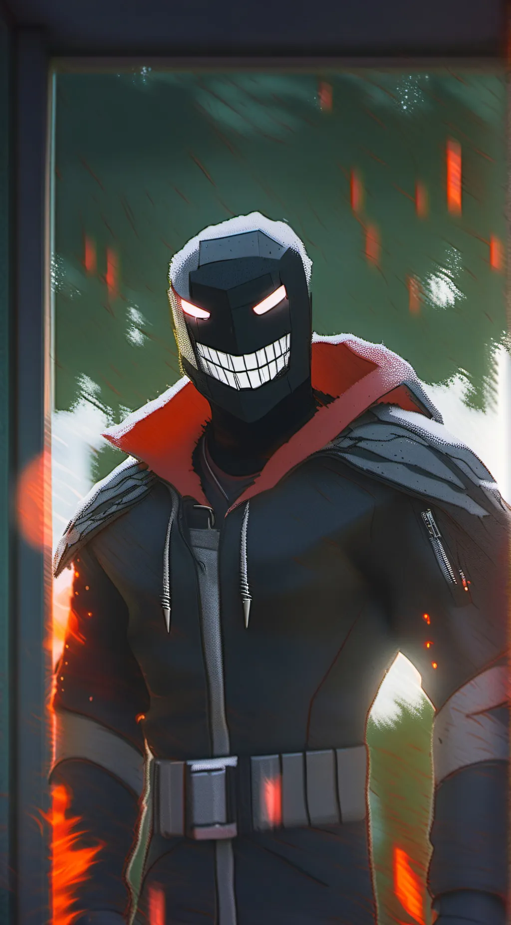 ai character: demon background