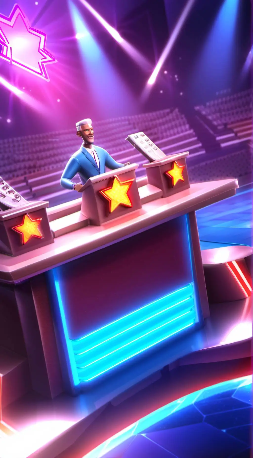 ai character: AGT background