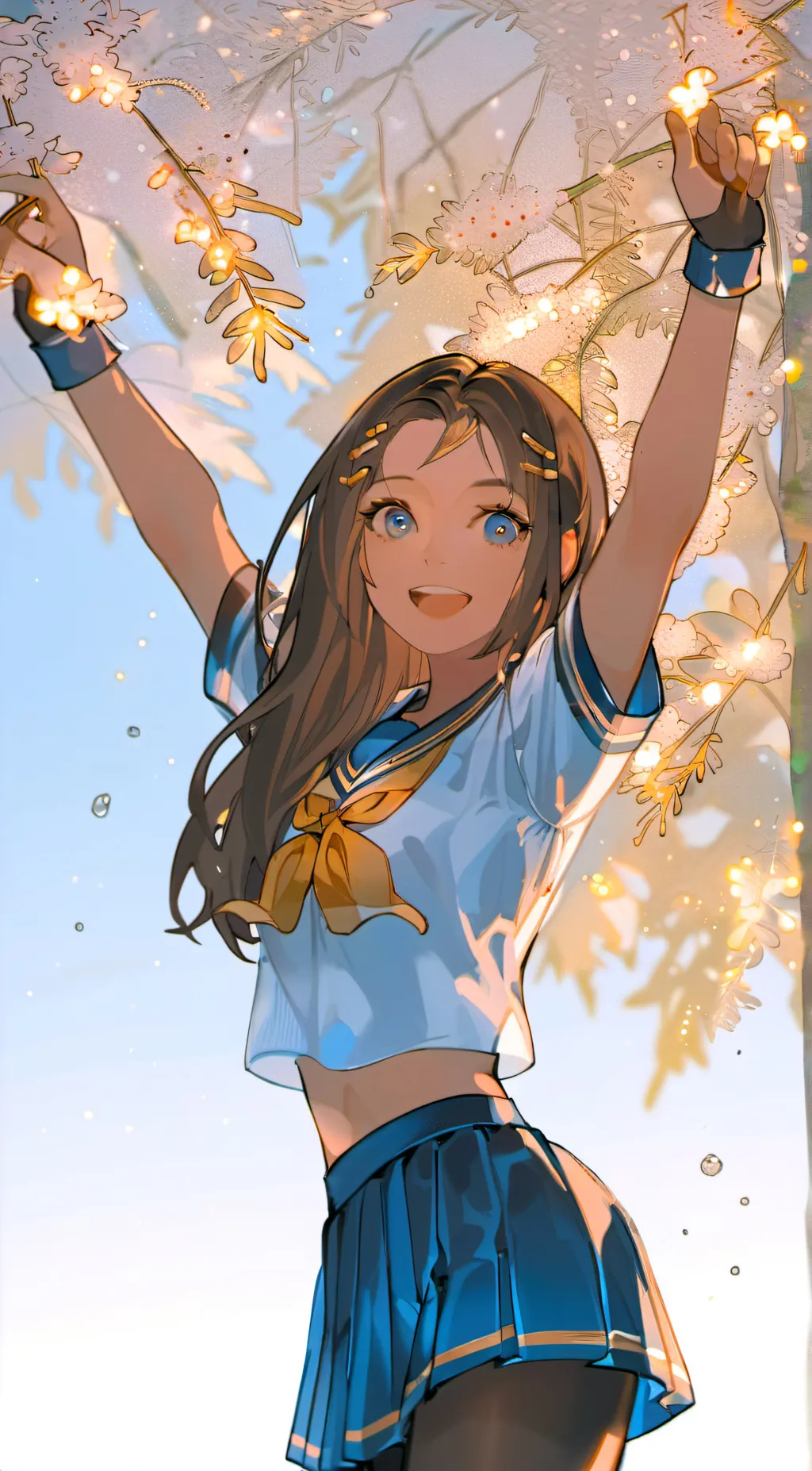 ai character: Abby background