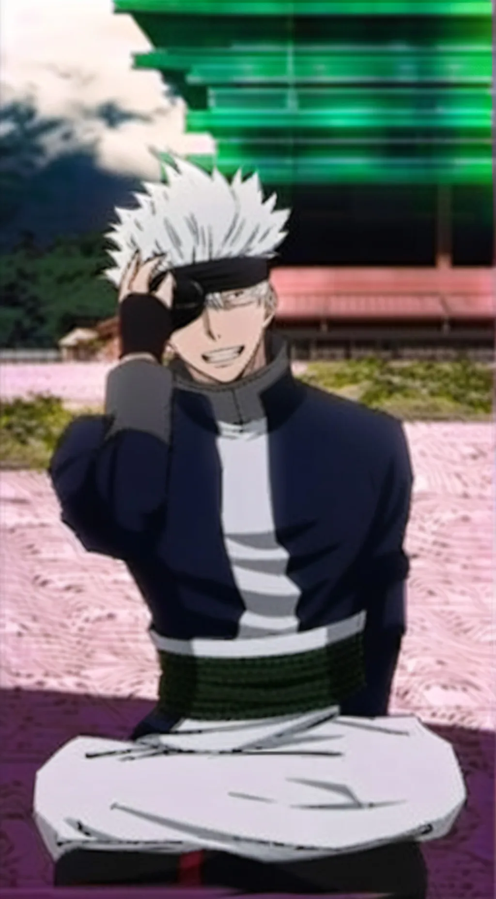 ai character: Satoru Gojo background