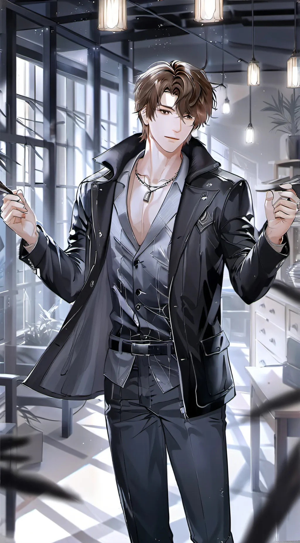 ai character: andrew background