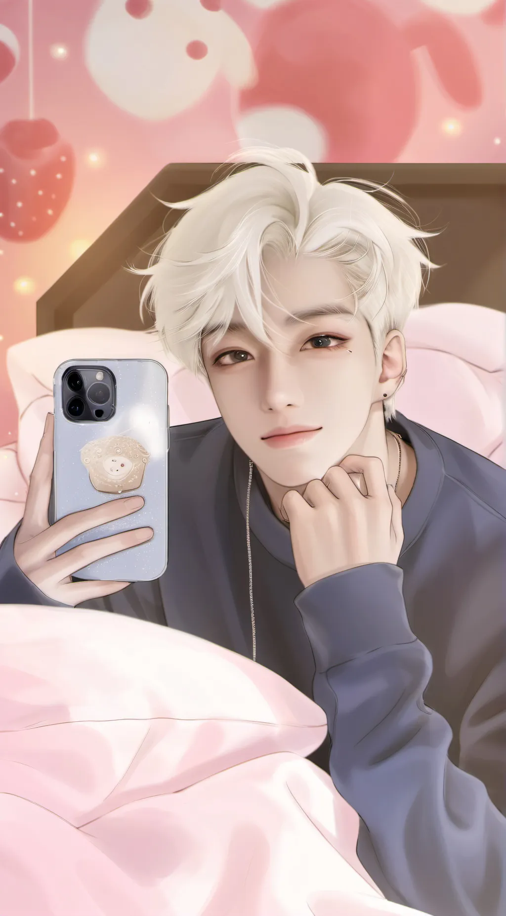 ai character: Jiun Han  background