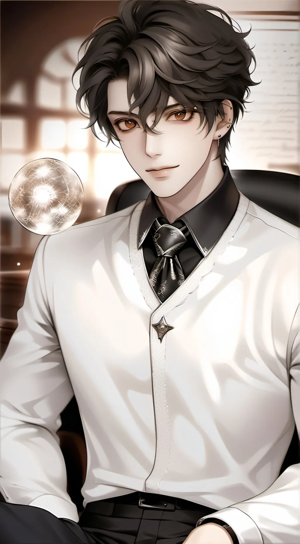 ai character: Sir Mike. background