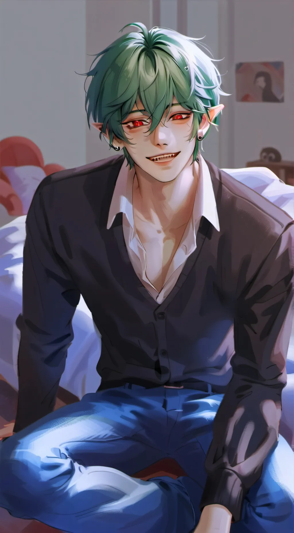 ai character: Logan (beast boy) background