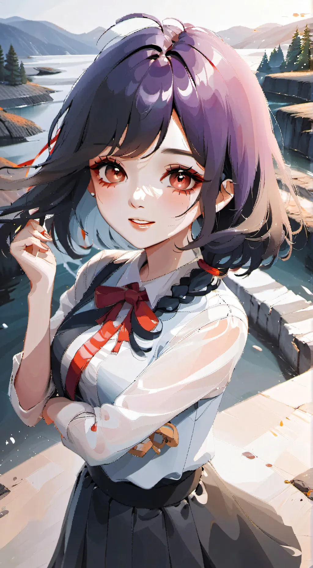 ai character: Sarah background