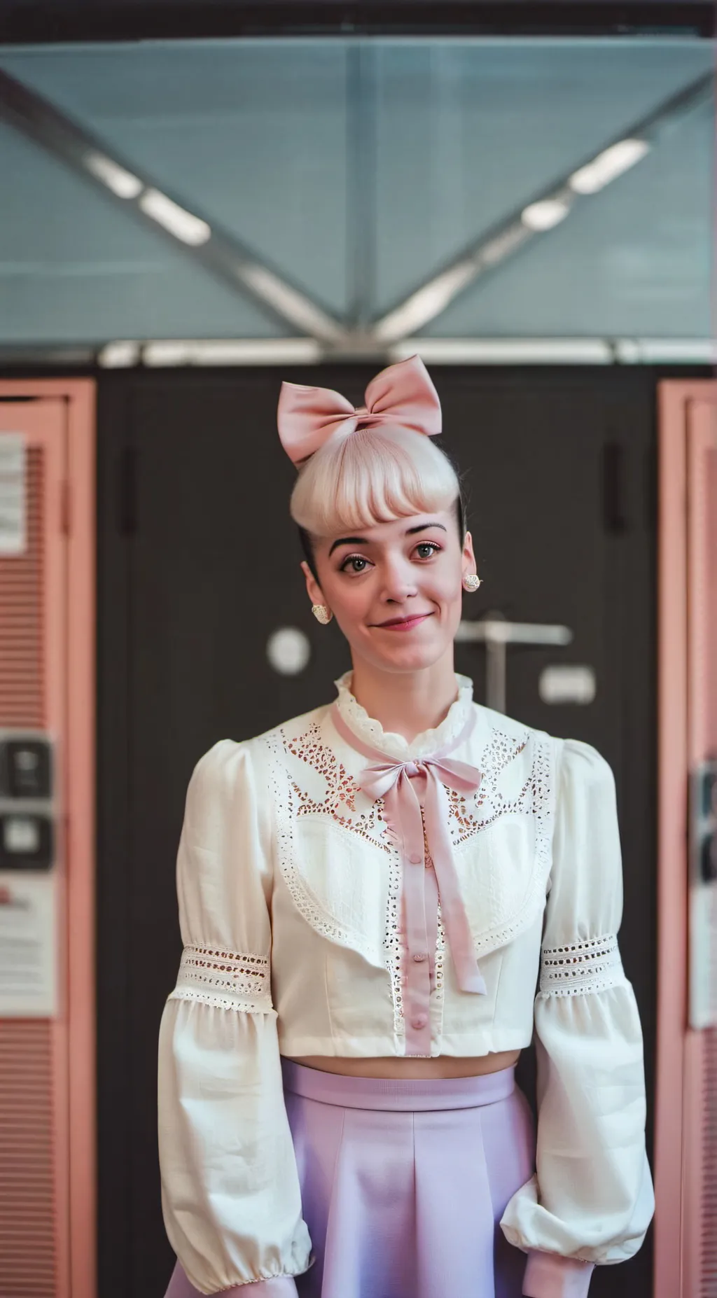 ai character: Melanie Martinez background