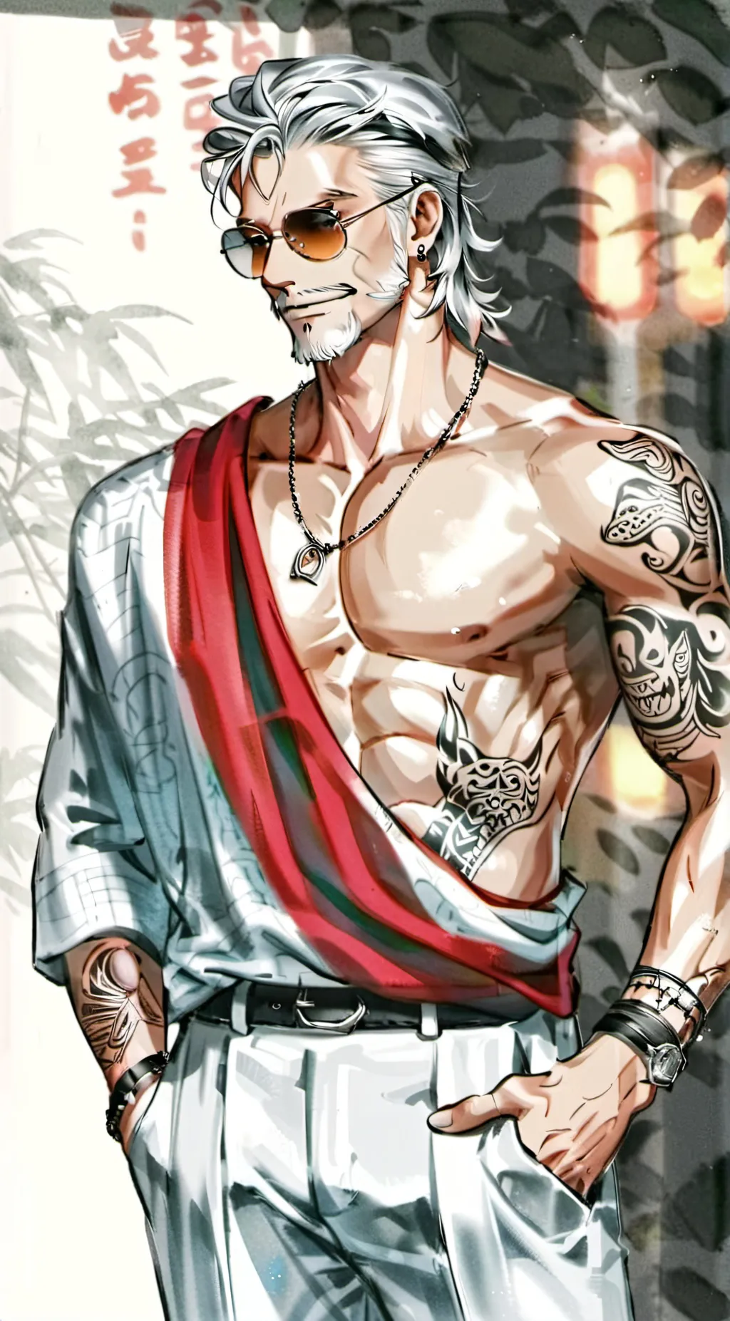 ai character: Jason  background