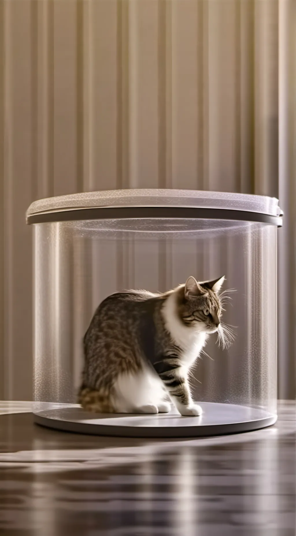 ai character: Jar Cat background