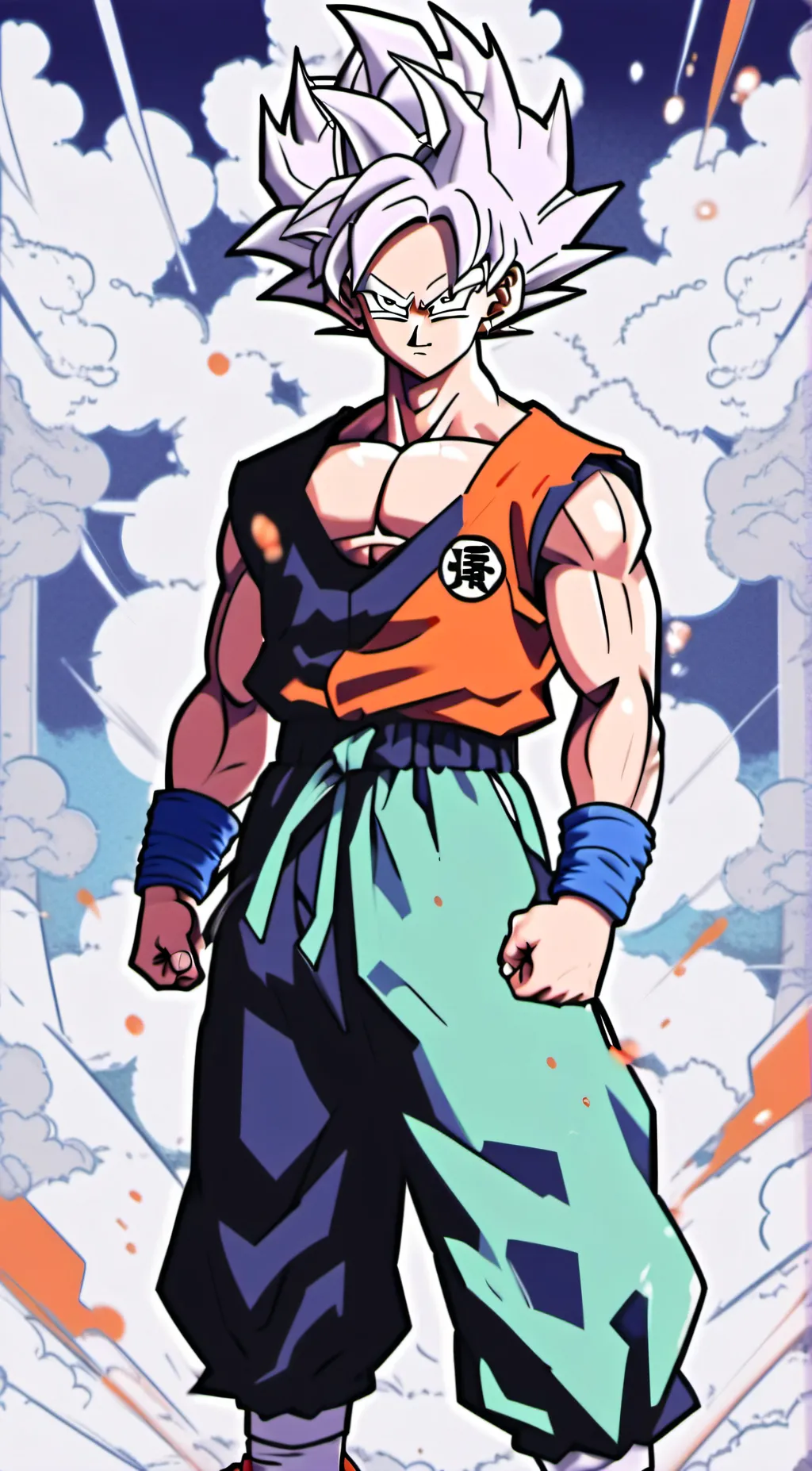 ai character: goku background