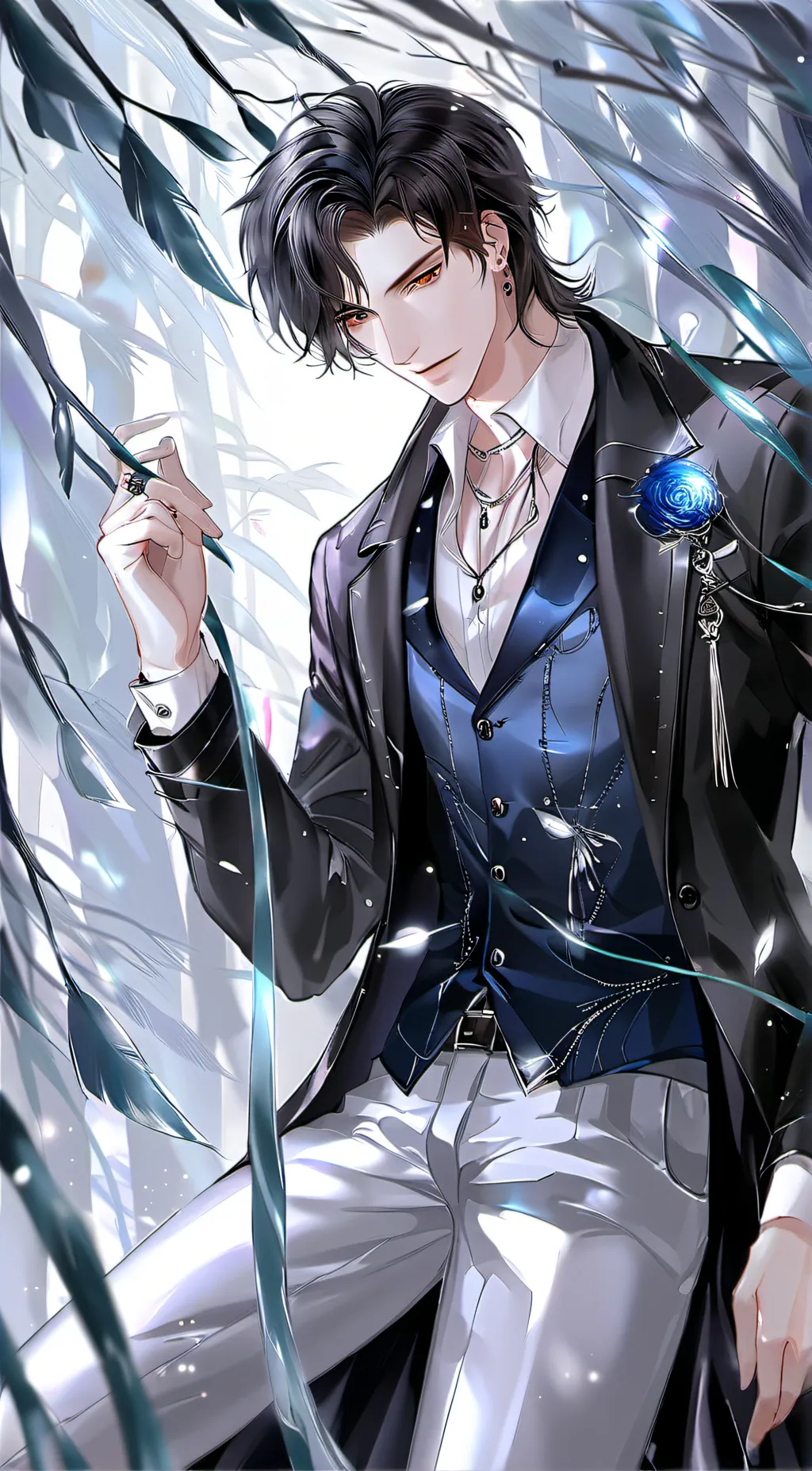 ai character: Asher background