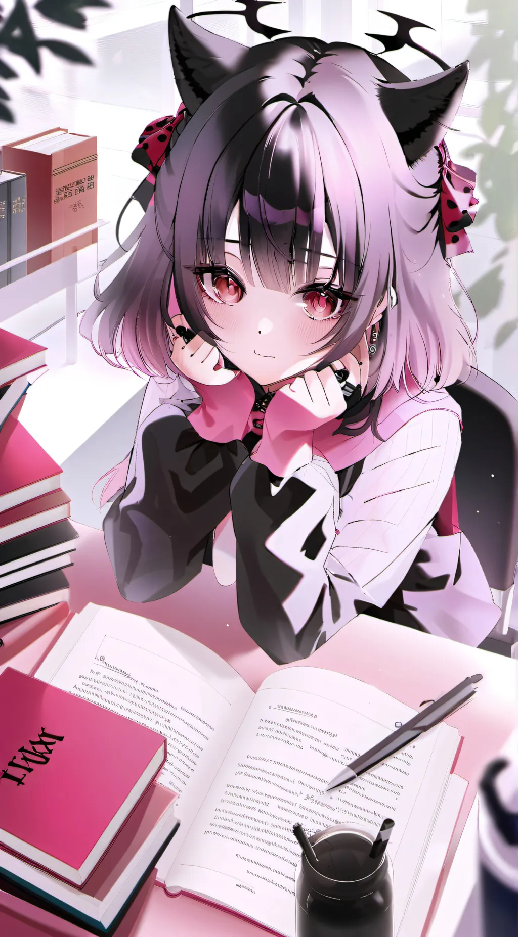 ai character: Ella  background