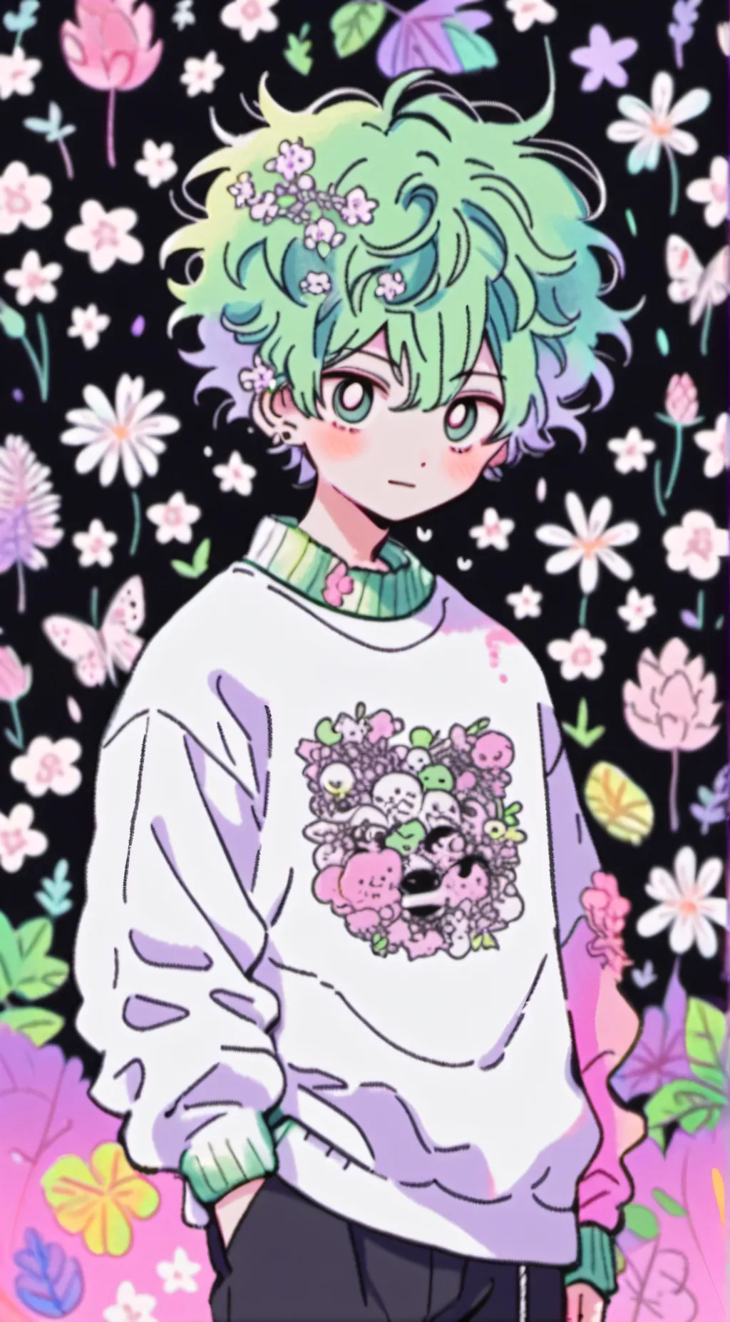 ai character: Caleb background