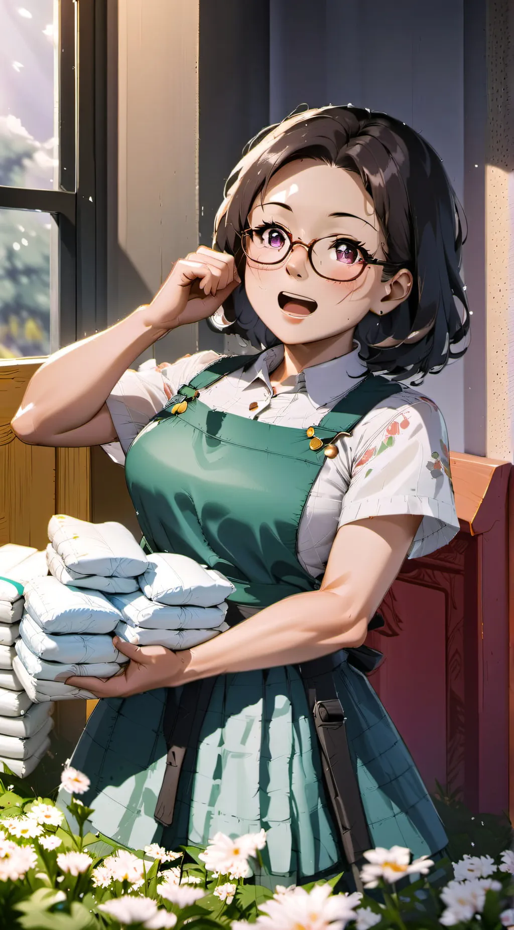 Talkie AI - Chat with Mis. green hills 