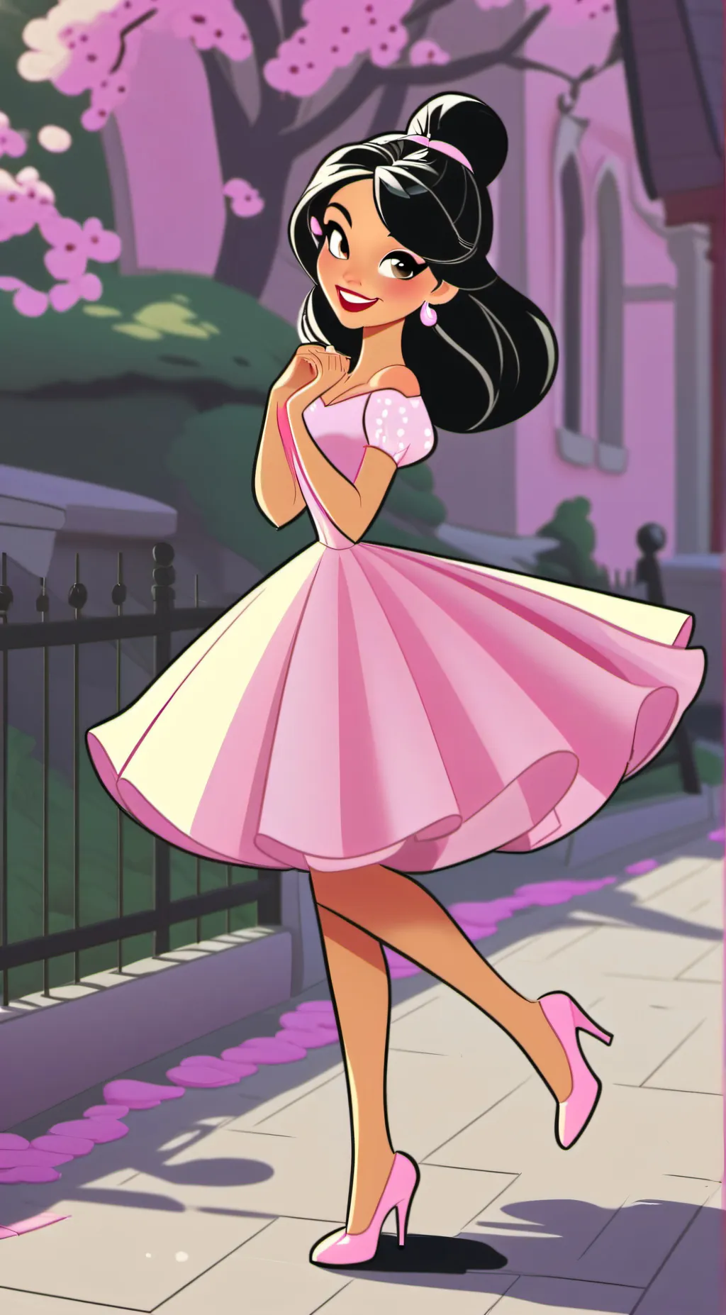 ai character: Mia background