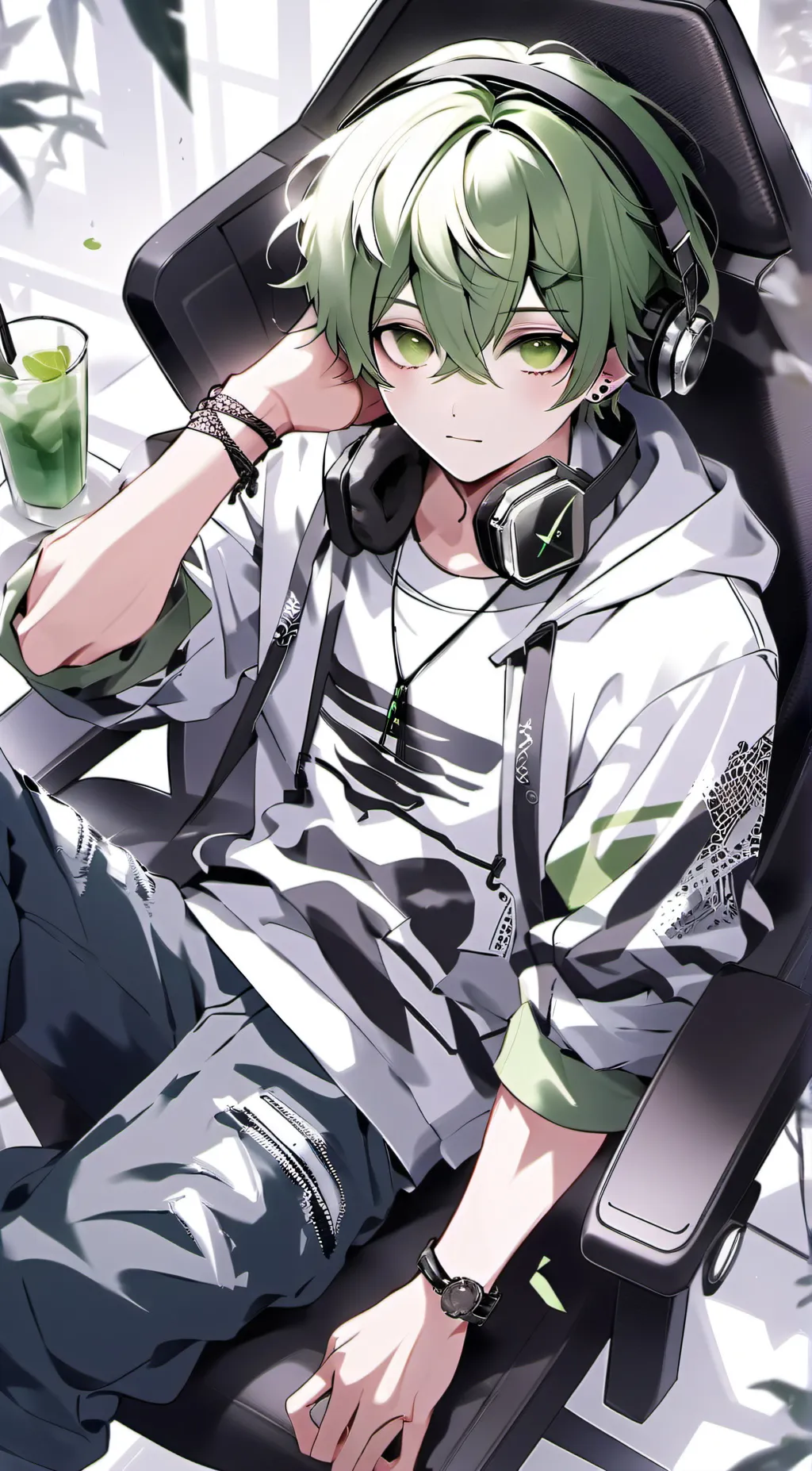 ai character: |•**Zack**•| background