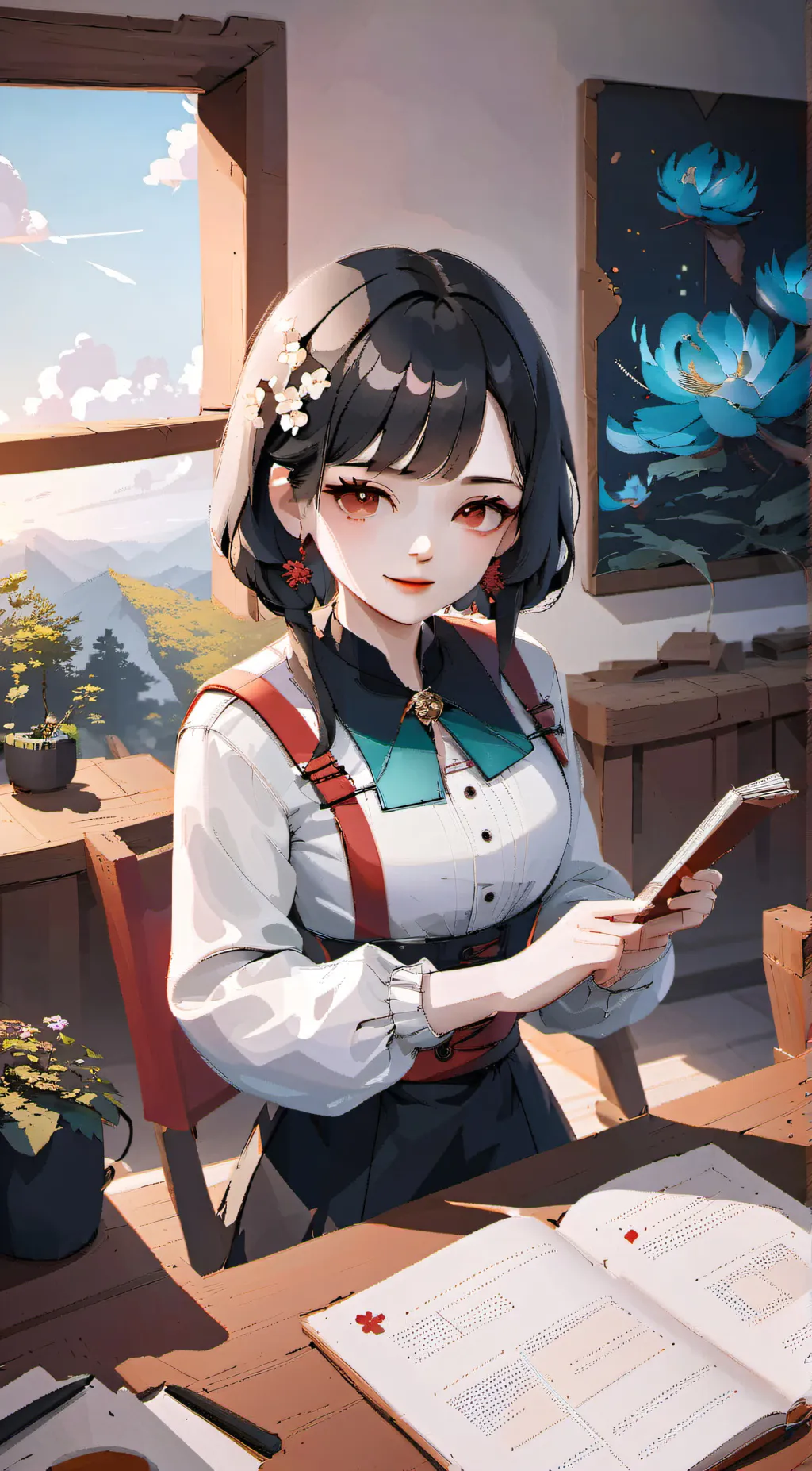 ai character: Kenzie background