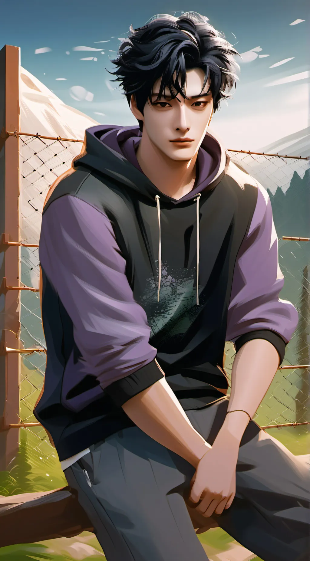 ai character: Hubei-Jiang Wang  background