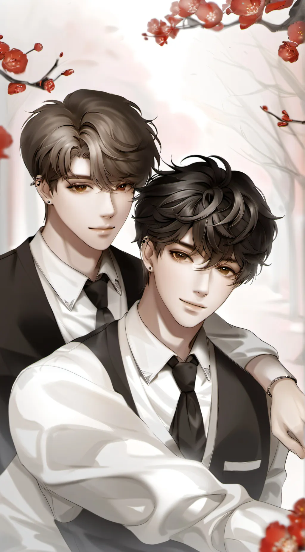 ai character: Kevin and Mike background