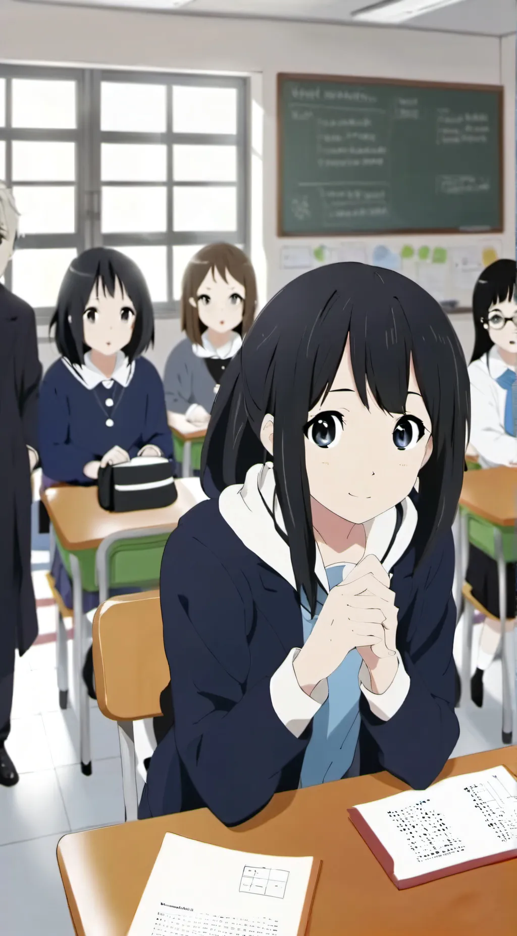 ai character: class 10b background