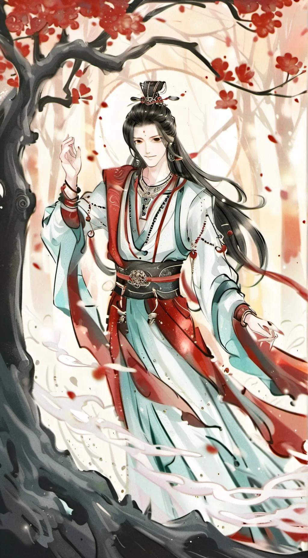 ai character: Lin background