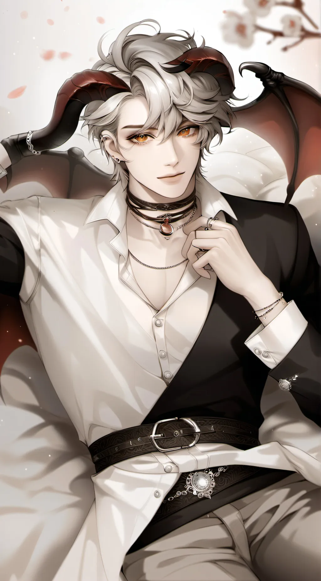 ai character: bl Incubus background