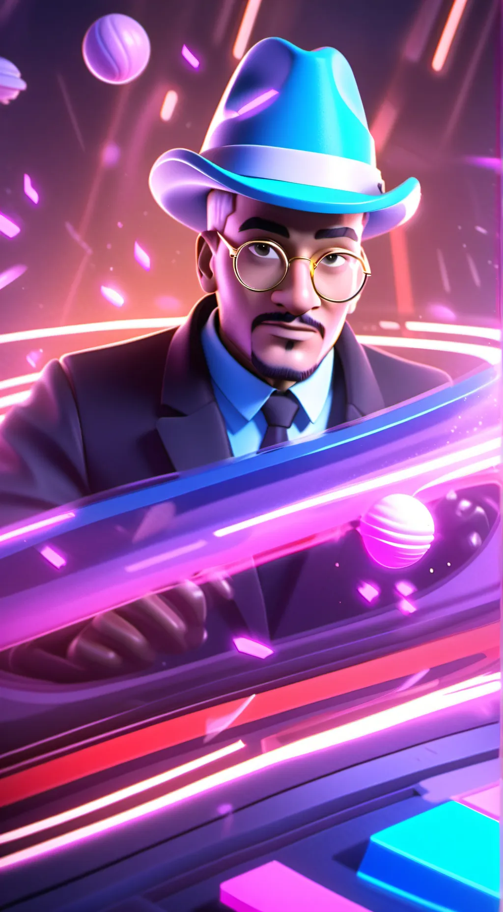 ai character: Suman  background