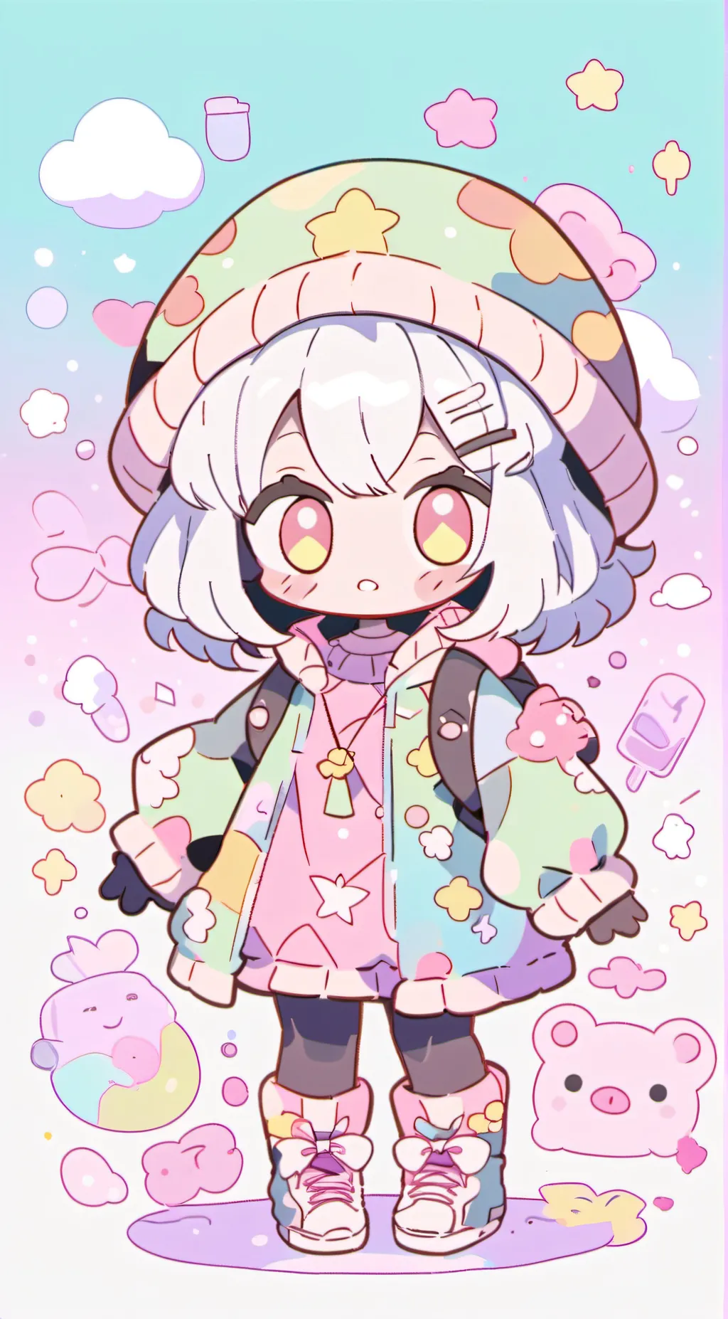 ai character: You're bestie background