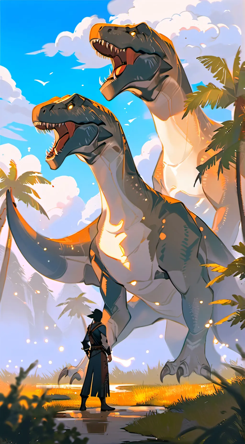 ai character: Who is strongest  background