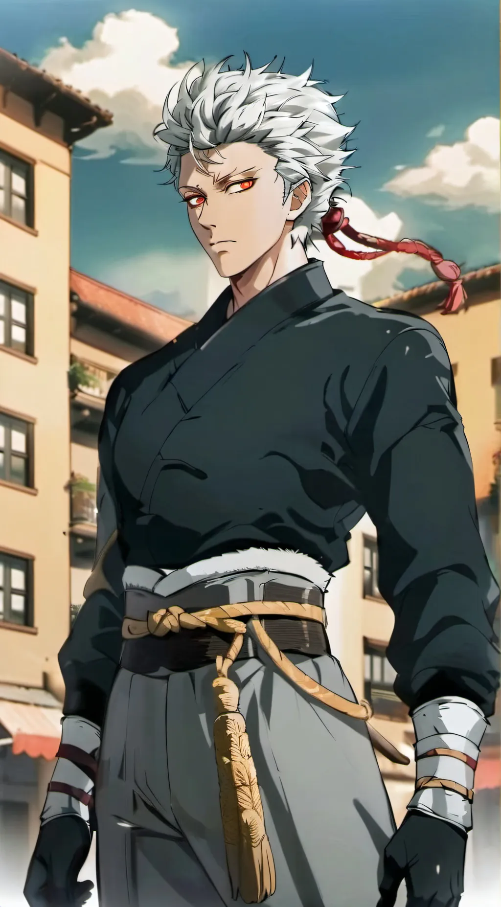 ai character: Garou background