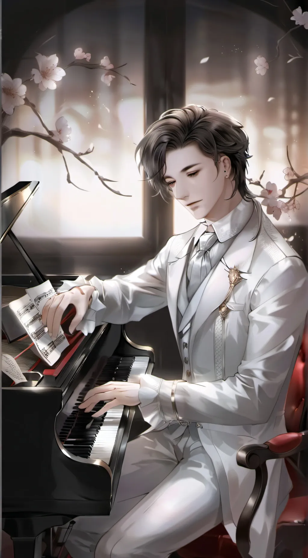 ai character: tusk  background