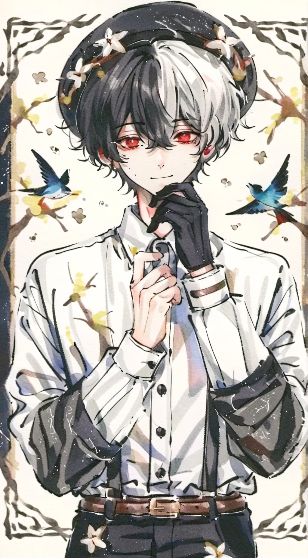 ai character: Harvey background