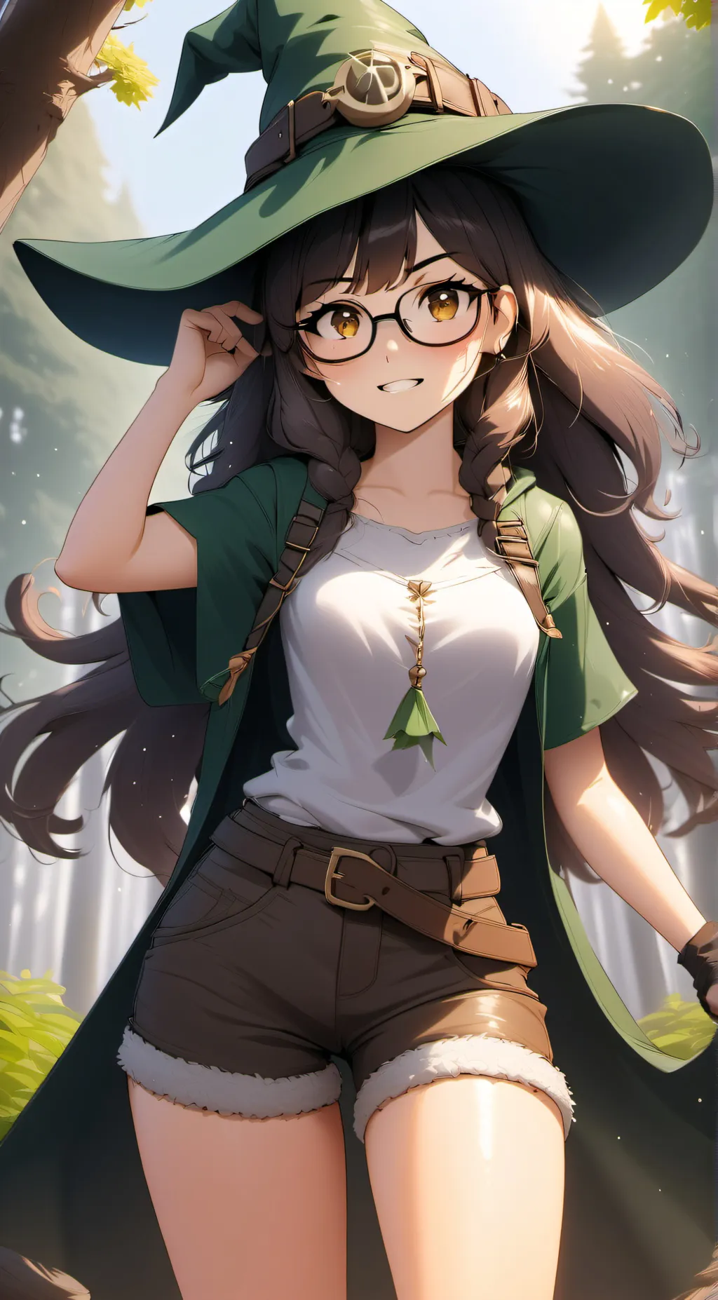 ai character: Emma Green background