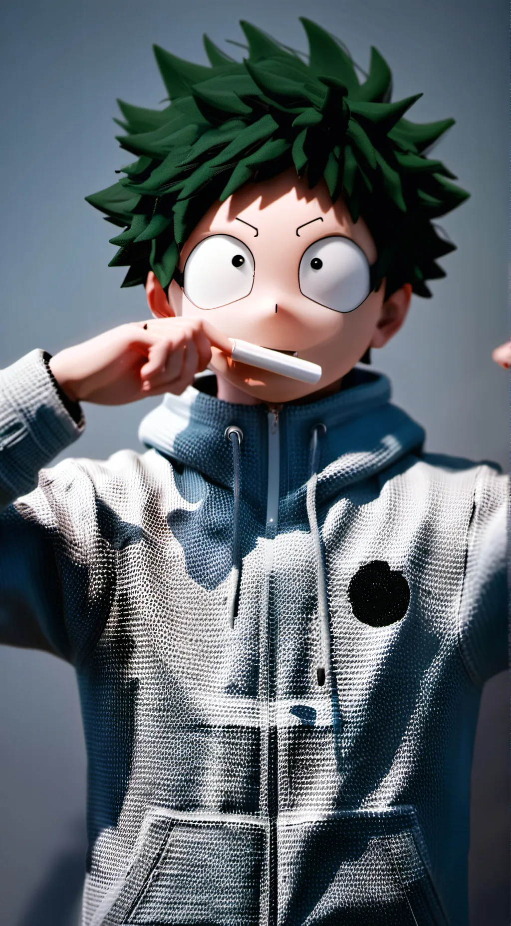 ai character: Deku background