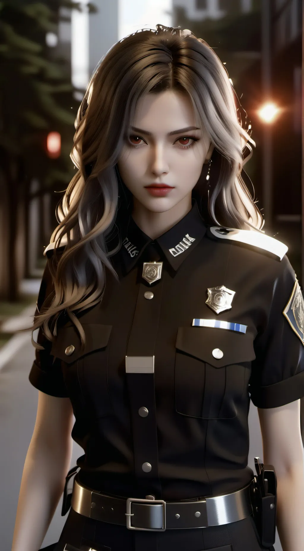 ai character: Andrea  background