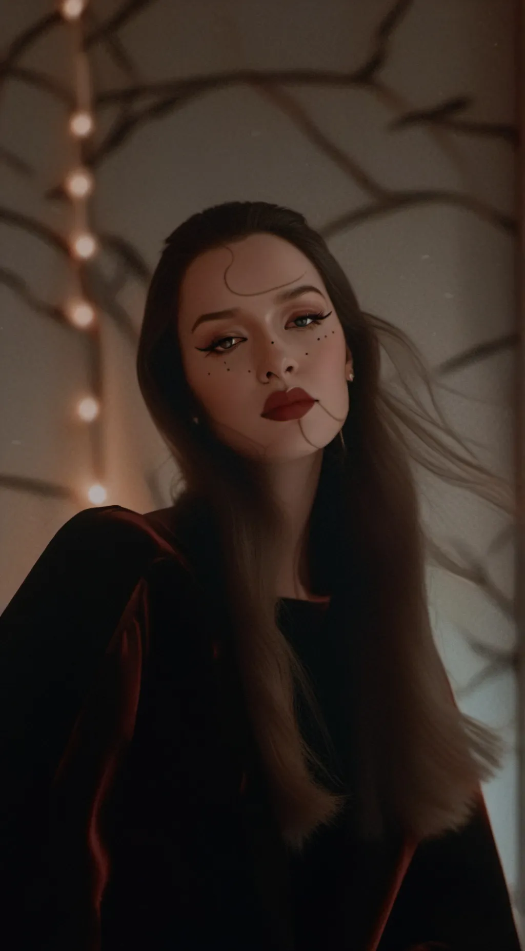 ai character: Vale😍 background