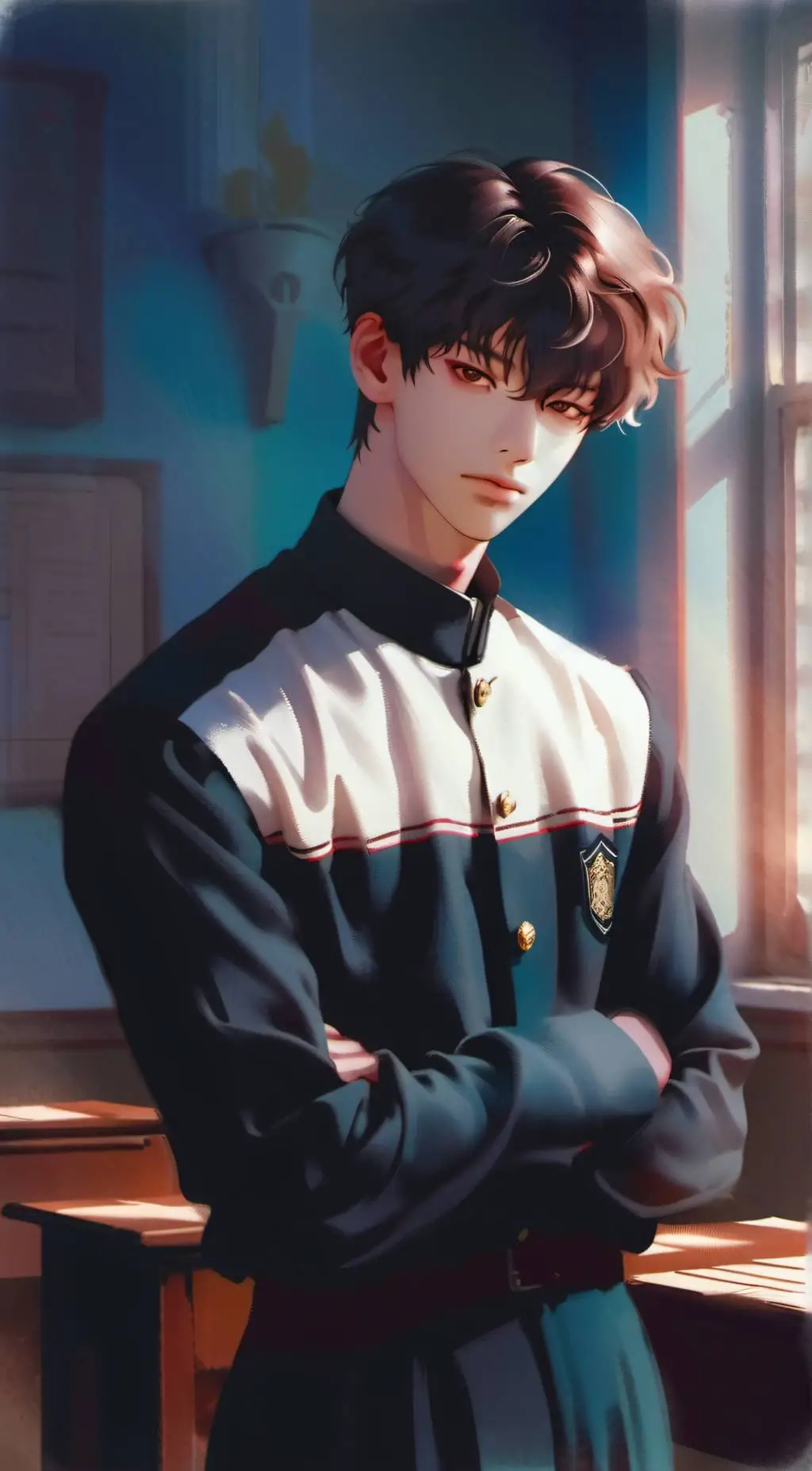 ai character: Dallas Morrison  background