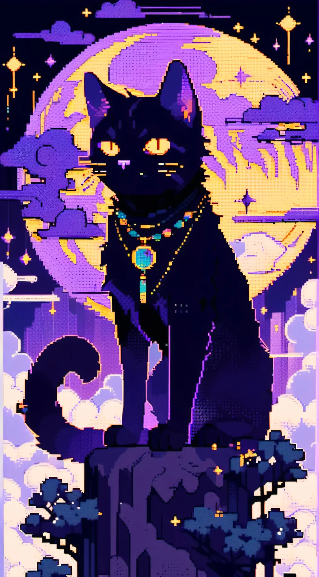 ai character: catnap background